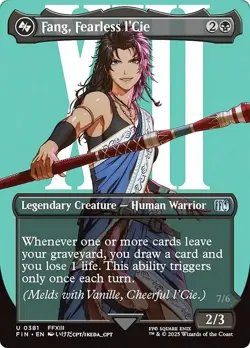 Borderless FANG, FEARLESS L'CIE mtg NM-M Final Fantasy Unc - Image 1