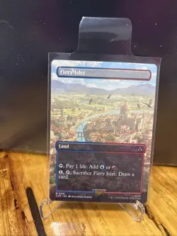 Fiery Islet - 0112 - ACR - MTG Universes Beyond: Assassin's Creed - Borderless - Image 1