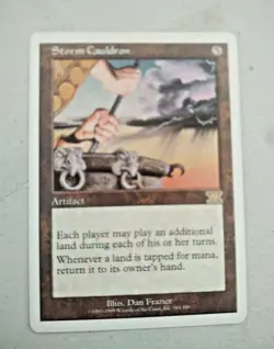 MTG Storm Cauldron Sixth Edition Regular Rare - Premium NOS - See Description - Image 1