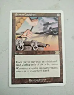 MTG Storm Cauldron Sixth Edition Regular Rare - Premium NOS - See Description - Image 2