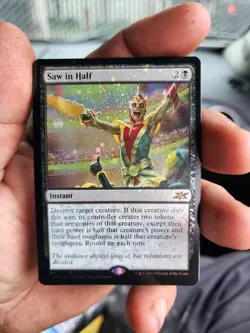 Saw in Half (Galaxy Foil) Unfinity Foil - Image 1