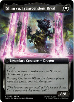 Zenos yae Galvus (Extended Art) 0455 - Final Fantasy - MTG - NM/M - Image 2