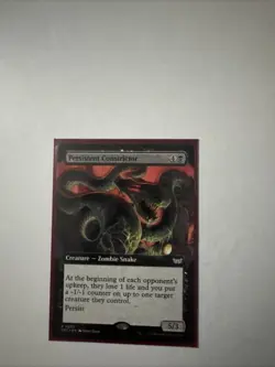 Persistent Constrictor (Extended Art) Duskmourn: House of Horror Regular - Image 1