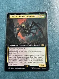 Shelob, Child of Ungoliant (Extended Art) Universes Beyond: the LOTR MTG Rare NM - Image 1