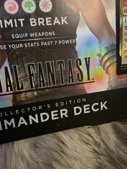 Factory Sealed Final Fantasy VII Limit Break Commander Deck Collector's Edition - Image 4
