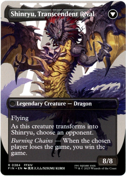 Zenos yae Galvus (Borderless) 0384 - Final Fantasy - MTG - NM/M - SHIPS NOW - Image 2