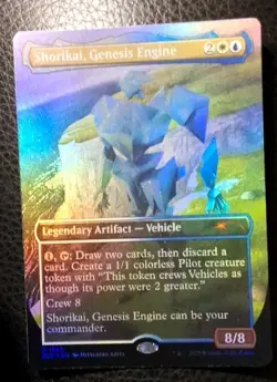 Shorikai, Genesis Engine (Rainbow Foil) Secret Lair Drop Foil - Image 1