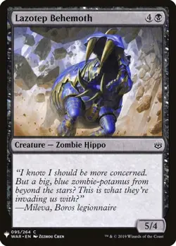 NM Lazotep Behemoth, MTG, The List, Magic the Gathering, 95 - Image 1