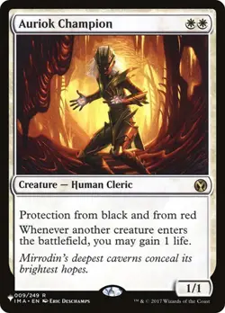 NM Auriok Champion, MTG, The List, Magic the Gathering, 9 - Image 1