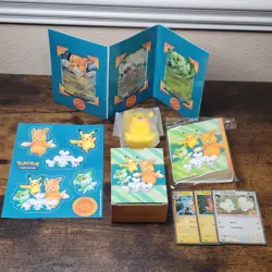 Paldea Adventure Chest Contents - No Packs, Box or Pikachu Promo! Items Shown - Image 1