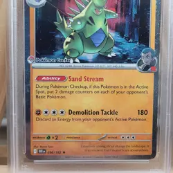 Pokemon Center Team Rockets Tyranitar #096 Black Star Promo Psa 9 Graded Pokemon - Image 3