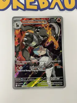 Team Rockets Houndoom 191/182 Sv10: Destined Rivals Illustration Rare Pokemon NM - Image 2