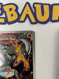 Team Rockets Houndoom 191/182 Sv10: Destined Rivals Illustration Rare Pokemon NM - Image 4