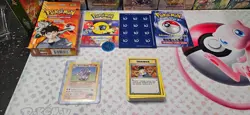 Vintage Pokemon Gym Heroes BROCK Theme Deck - open/complete - Image 1