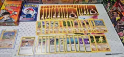 Vintage Pokemon Gym Heroes BROCK Theme Deck - open/complete - Image 4