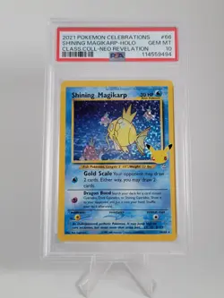 Pokemon - Shining Magikarp -Celebrations Classic - 66/64 - Holo- PSA 10 Gem Mint - Image 3