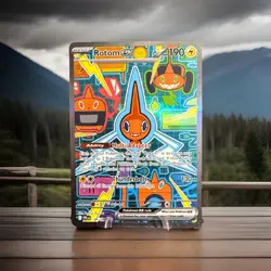 Pokemon Rotom ex 126/094 Phantasmal Flames Holo Full Art Rare 190 HP - Image 1
