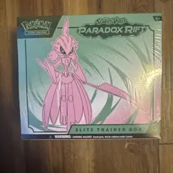 POKEMON Scarlet & Violet Paradox Rift Elite Trainer Box ETB Iron Valiant - Image 1