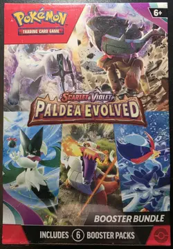 Pokemon Scarlet & Violet Paldea Evolved Booster Bundle Sealed *6 Packs* -English - Image 1