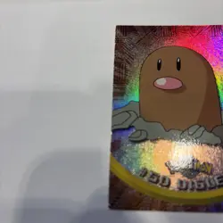 Pokemon Topps Series 1 Blue Logo Holo #50 Diglett - Image 2