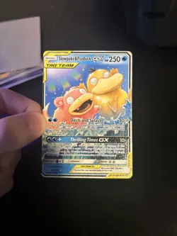 Pokemon Sun and Moon Unified Minds Slowpoke Psyduck GX Tag Team #35/236 MP - Image 1