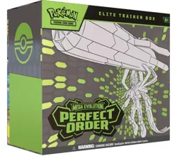 Pokemon TCG: Mega Evolution Perfect Order PKC Center Elite Trainer Box PRESALE - Image 1