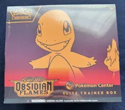 Obsidian Flames Pokemon Center ETB Elite Trainer Box Sealed USA Seller - Image 1