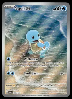 2023 Scarlet & Violet Series - Scarlet & Violet - 151 Squirtle Illustration Rare - Image 1
