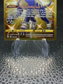 Pokemon TCG Houndoom 179/163 Gold Secret Rare SWSH Battle Styles NM+ - Image 4