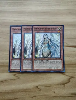 Yu-Gi-Oh! - Made In With Eyes Of Blue 3X - Super Rare / Holo - Image 1