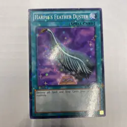 Yu-Gi-Oh! Harpie’s Feather Duster BP01-EN035 STAR FOIL 1st Edition Near Mint - Image 1