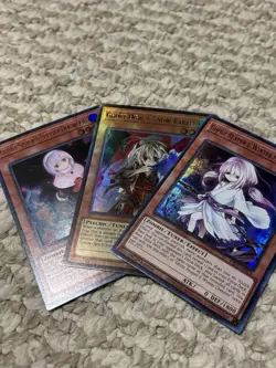 Ghost Ogre & Snow Rabbit Ghost Reaper & Winter Cherries Ghost Sister Yu Gi Oh - Image 1