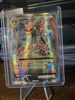 Mega Charizard EX Full Art Ultra Rare Card XY Evolutions 101/108 NM TCG POKEMON - Image 1