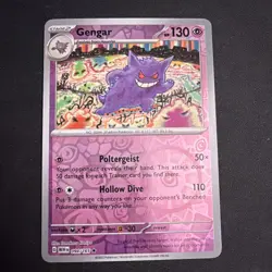 Gengar Reverse Holo NM 094/165 Scarlet & Violet 151 Pokemon Card - Image 1