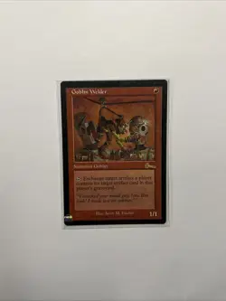 MTG Goblin Welder Urza's Legacy, Regular Rare Card 80/143, 1999 NM Light Played - Image 2