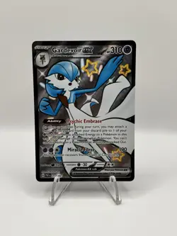 Pokemon TCG Gardevoir EX Holo Rare Paldean Fates Card 217/091 PACK FRESH MINT - Image 1