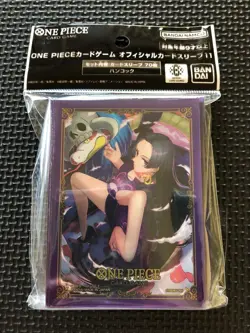 Boa Hancock ONE PIECE Card Game Oﬃcial Card Sleeves 11 New Sealed Authentic - Image 1