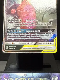 Pokemon Card Mega Sableye & Tyranitar Tag Team GX 126/236 Unified Minds LP - Image 3