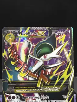 Pokemon Card M Gallade EX 100/108 XY Roaring Skies Rare Light Play - Image 2