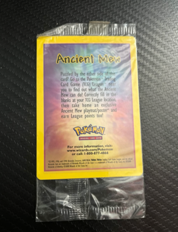 Ancient Mew SEALED Pokemon Unopened 2000 Movie Promo Holo Card - RARE Near Mint - Image 3