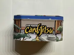 Collectible Disney Topps Club Penguin Card-Jitsu TCG Tin - Tin & Plastic Only - Image 3