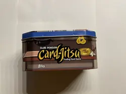 Collectible Disney Topps Club Penguin Card-Jitsu TCG Tin - Tin & Plastic Only - Image 5