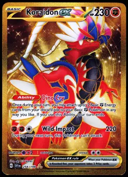 Pokemon Card- Koraidon ex SV01: Scarlet & Violet Base Set #254/198 - Image 1
