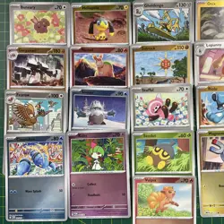 Pokemon TCG 21 Card Bundle Mega Evolution MEG en Reverse Holo Bundle Near Mint - Image 2