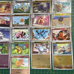 Pokemon TCG 21 Card Bundle Mega Evolution MEG en Reverse Holo Bundle Near Mint - Image 3