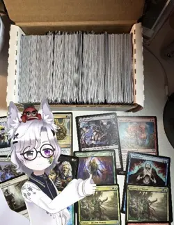 Magic The Gathering Cards Lot 300 Box Bulk Cards Includes foils! - Image 1