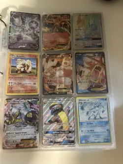 Pokemon Card Binder 100+ Cards Comes With Binder And Sleeves - Image 3
