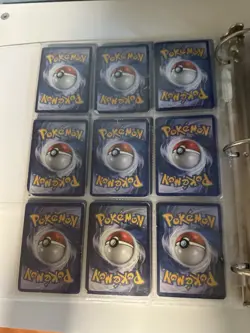 Pokemon Card Binder 100+ Cards Comes With Binder And Sleeves - Image 4