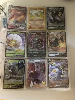 Pokemon Card Binder 100+ Cards Comes With Binder And Sleeves - Image 5