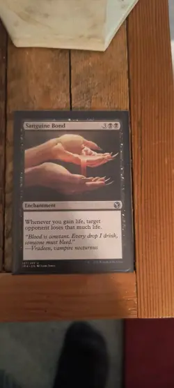 Magic the Gathering Sanguine Bond Iconic Masters MTG - Image 1